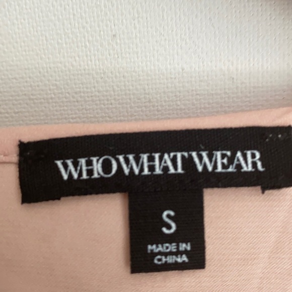 Who What Wear Dusty pink ruffle blouse, Size S - Picture 7 of 8